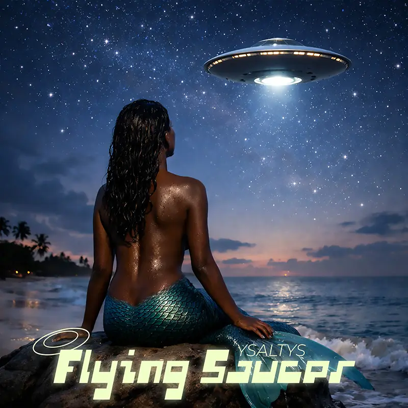 Label musical - Ysaltys "Flying saucer" Label musical - Ysaltys "Flying saucer"